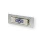 Preview: Aluminum name badges with magnetic holder