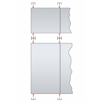 3er-Verbinder für Wandsystem