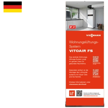 Roll Up Vitoair FS mit Luftverteilsystem