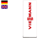 Roll Up Viessmann Logo Senkrecht Weiss